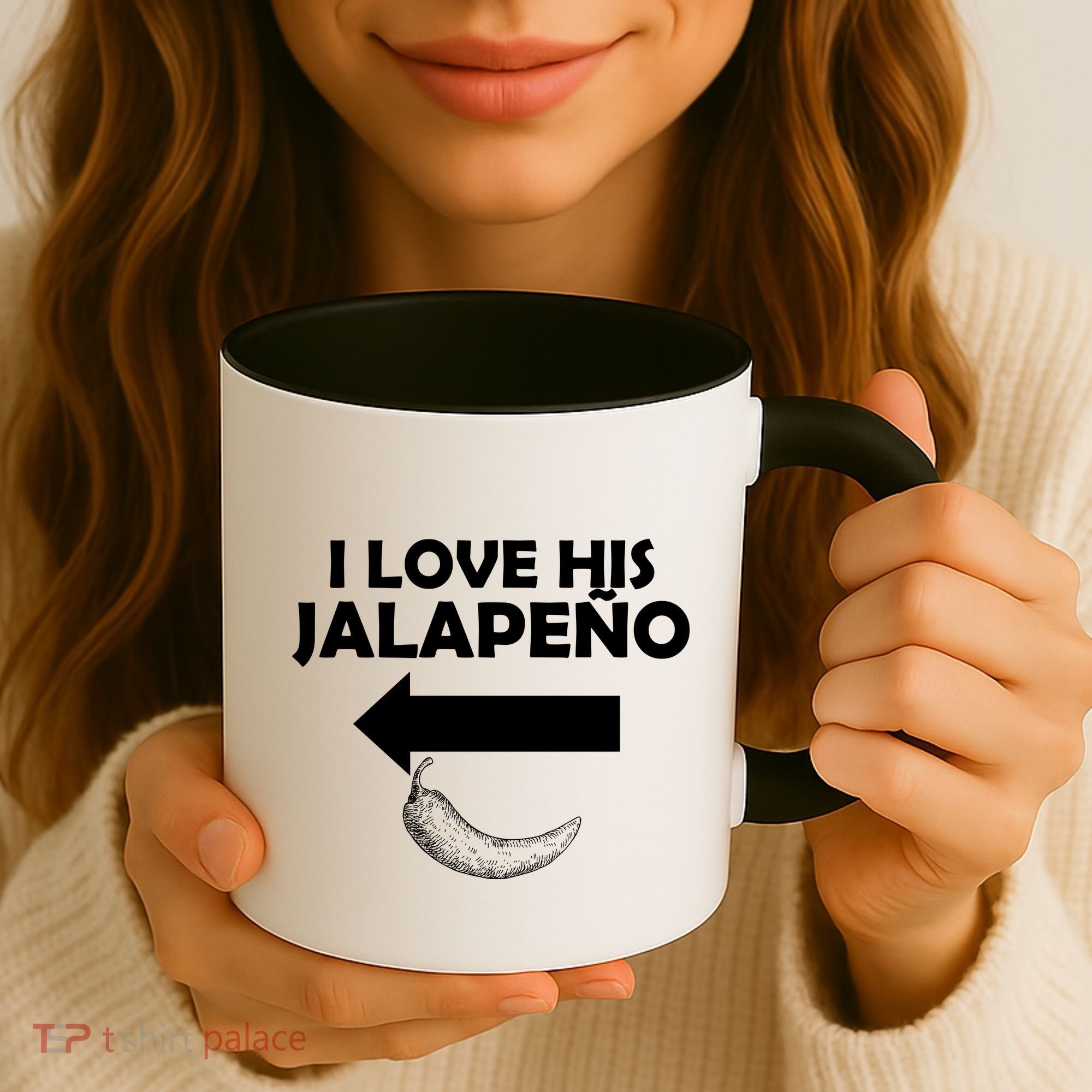 I Love His Jalapeno  Coffee Mug