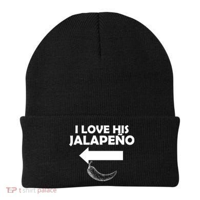 I Love His Jalapeno  Beanie