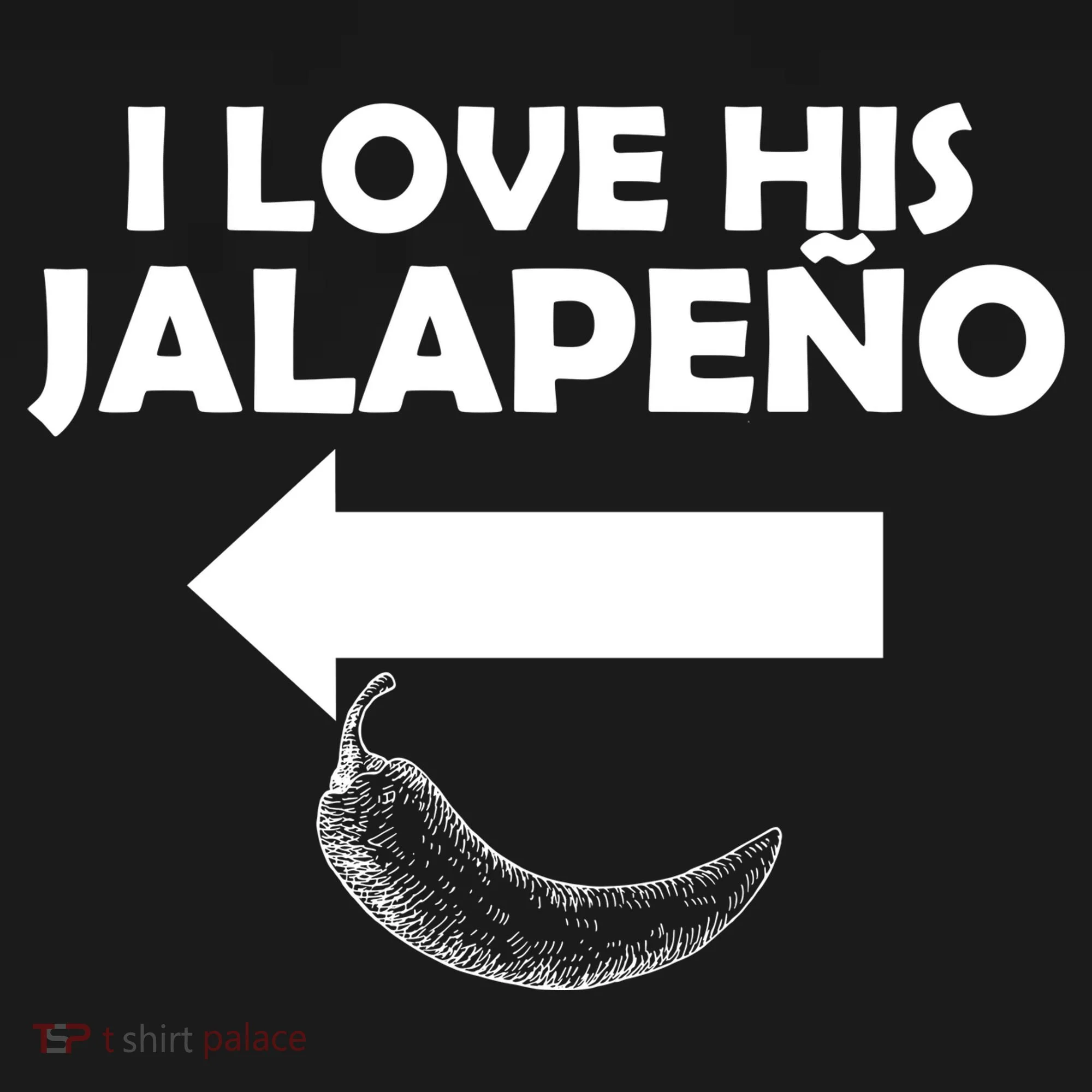 I Love His Jalapeno  Women's Hoodie