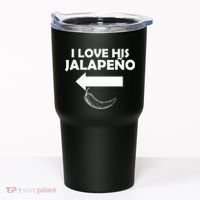 I Love His Jalapeno  Tumbler thumb 0
