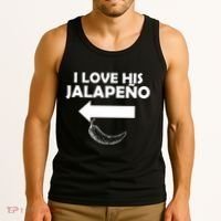 I Love His Jalapeno  Tank Top thumb 3