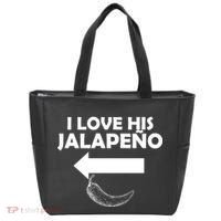 I Love His Jalapeno  Tote Bag thumb 0