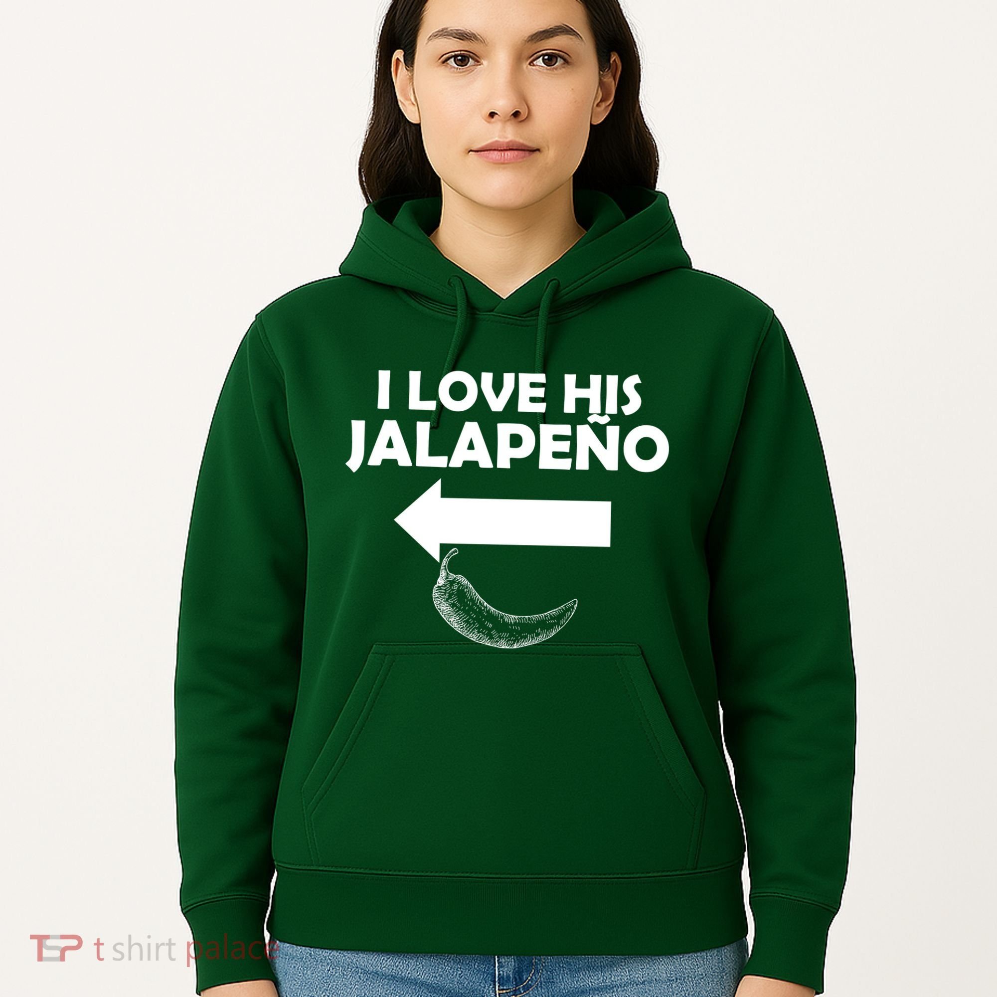 I Love His Jalapeno  Hoodie