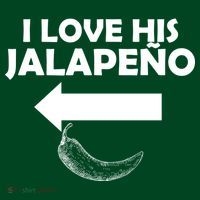 I Love His Jalapeno  Women's T-Shirt thumb 6