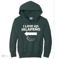 I Love His Jalapeno  Kids Hoodie thumb 0