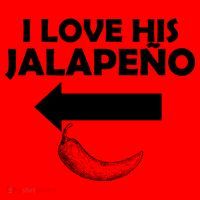 I Love His Jalapeno  Santa Hat thumb 1