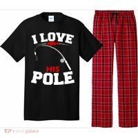 I Love His Pole Funny Fishing Matching Pajama Set thumb 0