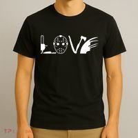 I Love Horror Movies Scary T-Shirt thumb 3
