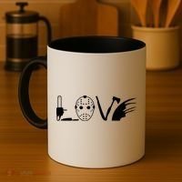 I Love Horror Movies Scary Coffee Mug thumb 4
