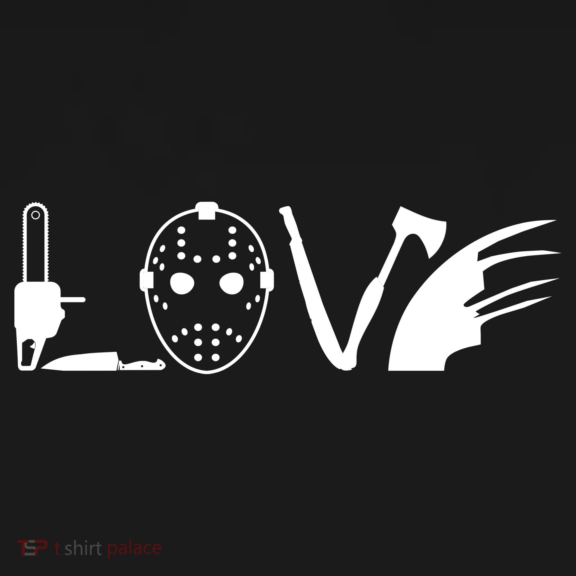 I Love Horror Movies Scary Ornament