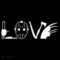 I Love Horror Movies Scary Baby Bodysuit thumb 2