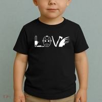 I Love Horror Movies Scary Toddler T-Shirt thumb 2