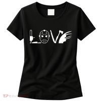 I Love Horror Movies Scary Women's T-Shirt thumb 0
