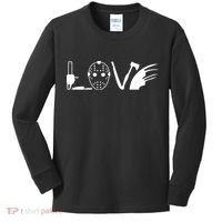 I Love Horror Movies Scary Kids Long Sleeve Shirt thumb 0