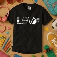 I Love Horror Movies Scary Kids T-Shirt thumb 3