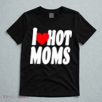 I Love Hot Moms Heart Hot Mothers T-Shirt thumb 5