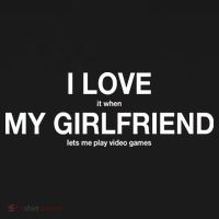 I love It When My Girlfriend Lets Me Play Video Games Women's Tank Top thumb 5