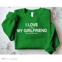 I love It When My Girlfriend Lets Me Play Video Games Sweatshirt thumb 2