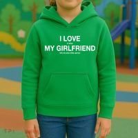 I love It When My Girlfriend Lets Me Play Video Games Kids Hoodie thumb 3