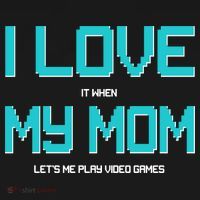 I Love It When My Mom Let Me Play Video Games Ornament thumb 1