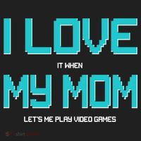 I Love It When My Mom Let Me Play Video Games Hat thumb 2