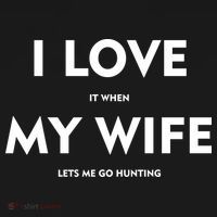 I Love It When My Wife Let's Me Go Hunting Women's Tank Top thumb 5