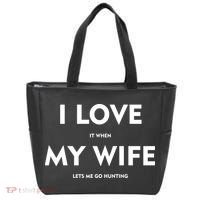 I Love It When My Wife Let's Me Go Hunting Tote Bag thumb 0