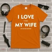 I Love It When My Wife Let's Me Go Hunting T-Shirt thumb 5