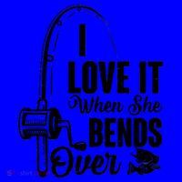 I Love It When She Bends Over Fishing Joke Coffee Mug thumb 5