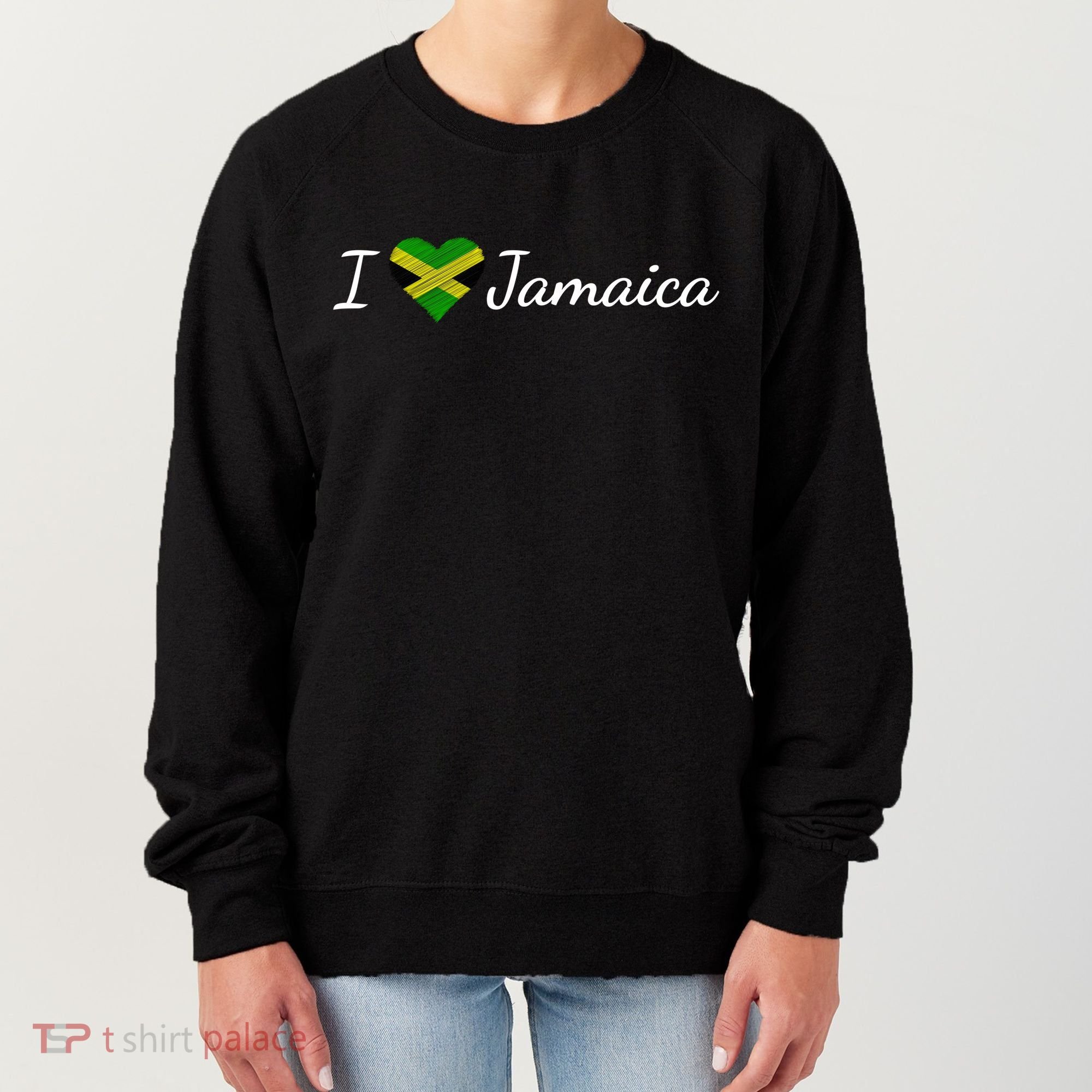 I Love Jamaica Women's Sweatshirt