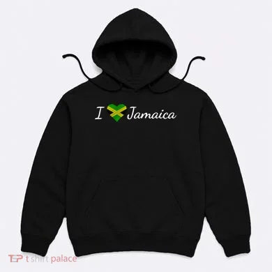 I Love Jamaica Hoodie