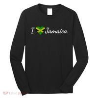I Love Jamaica Long Sleeve Shirt thumb 0