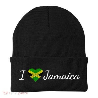I Love Jamaica Beanie