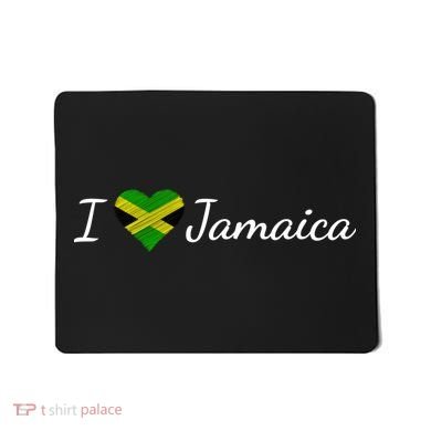 I Love Jamaica Mousepad