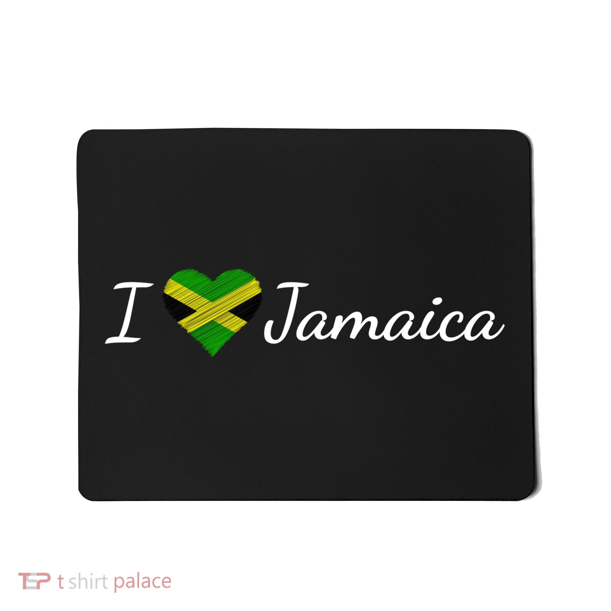 I Love Jamaica Mousepad