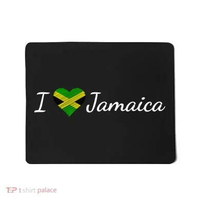 I Love Jamaica Mousepad