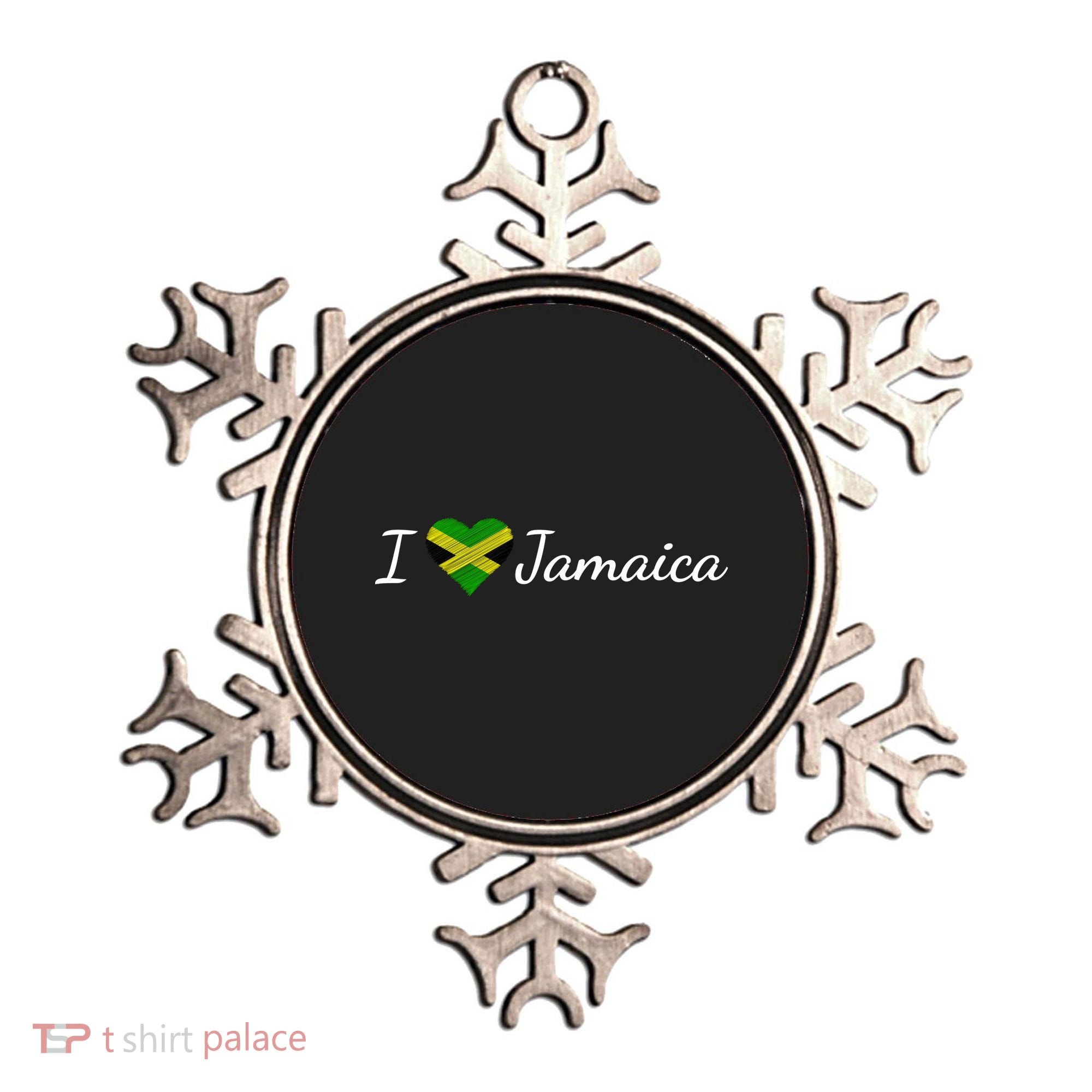 I Love Jamaica Ornament