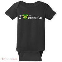 I Love Jamaica Baby Bodysuit thumb 0