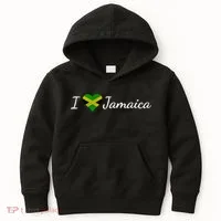 I Love Jamaica Kids Hoodie thumb 0