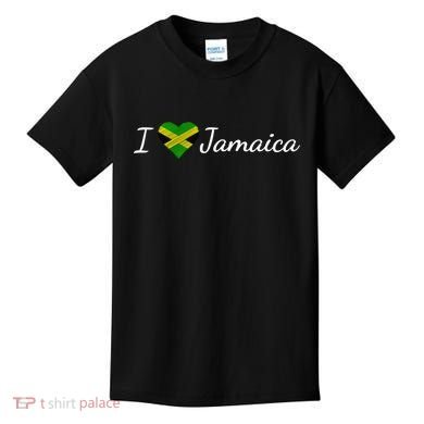 I Love Jamaica Kids T-Shirt
