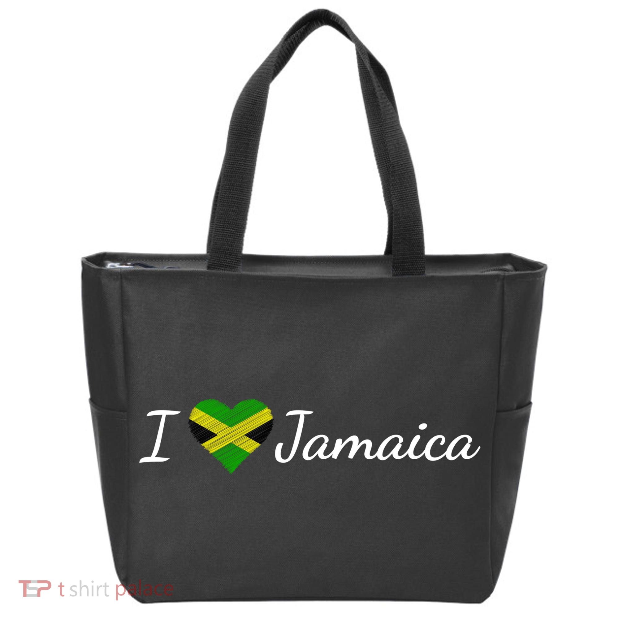 I Love Jamaica Tote Bag