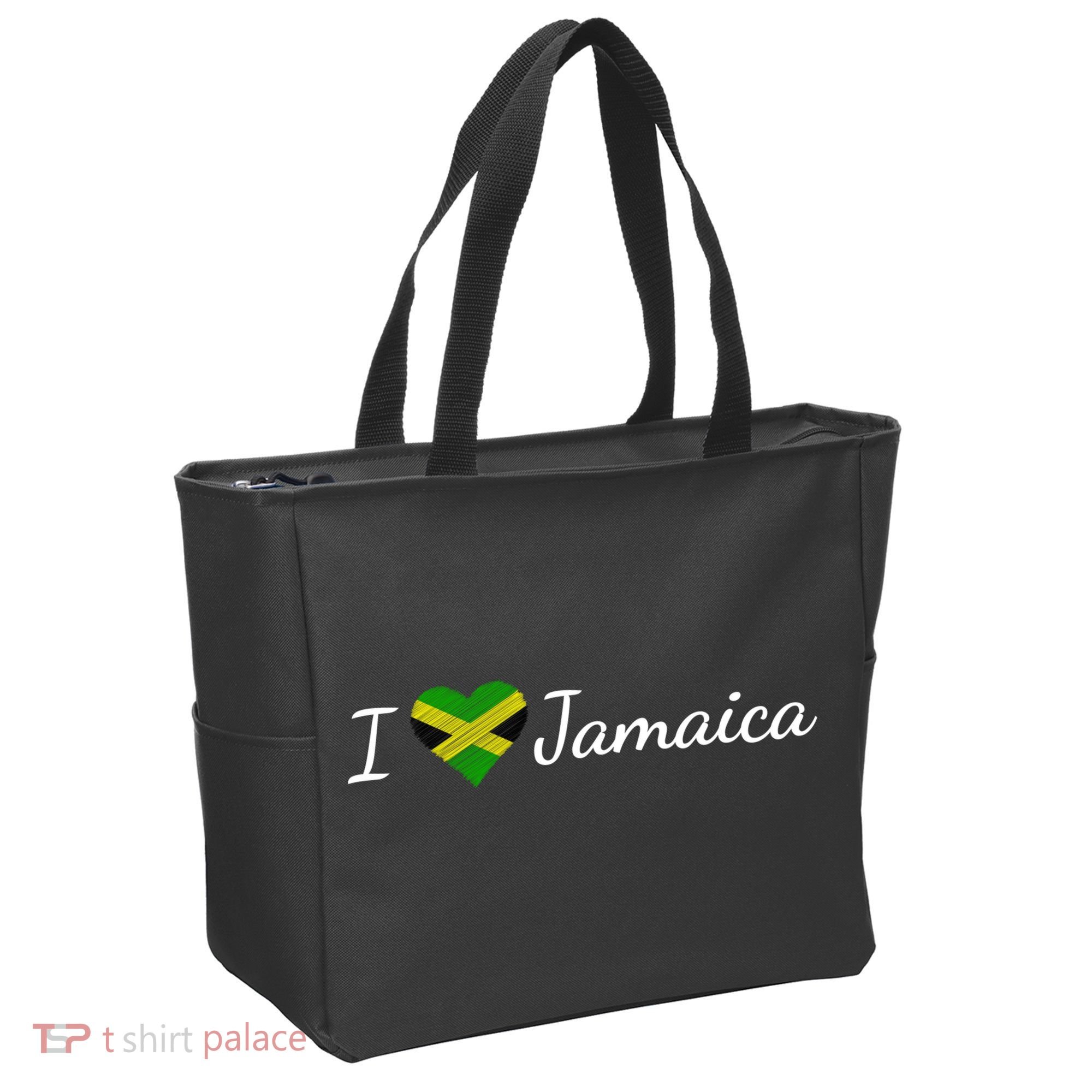 I Love Jamaica Tote Bag