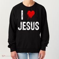 I Love Jesus Women's Sweatshirt thumb 0