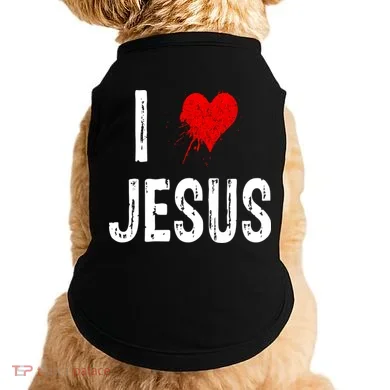 I Love Jesus Doggie Tank