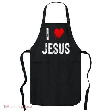 I Love Jesus Apron