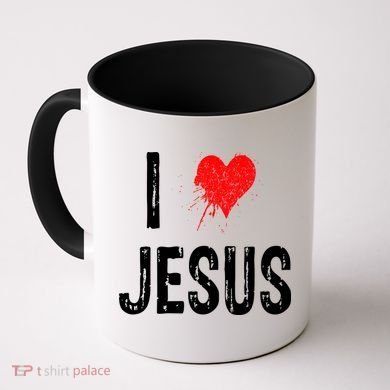 I Love Jesus Coffee Mug