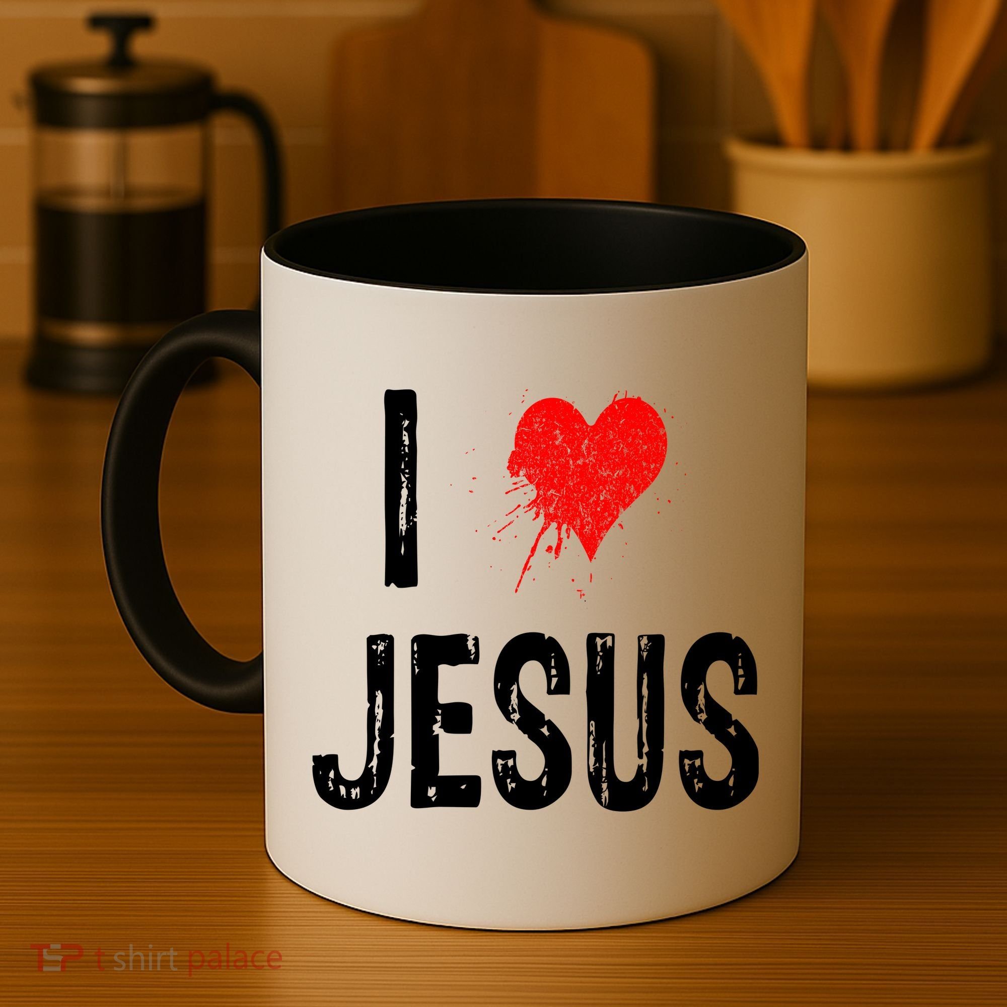 I Love Jesus Coffee Mug