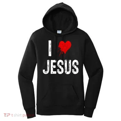 I Love Jesus Women's Hoodie