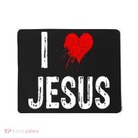 I Love Jesus Mousepad thumb 0