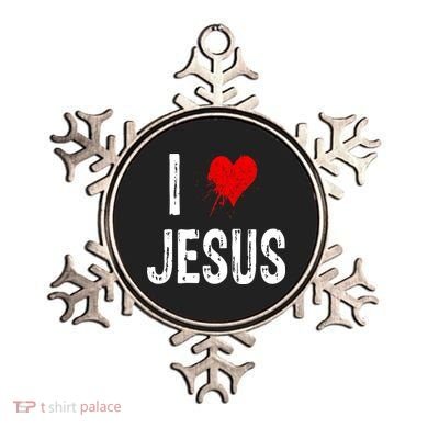 I Love Jesus Ornament